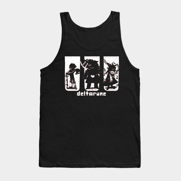 Deltarune Trio Tank Top by OtakuPapercraft